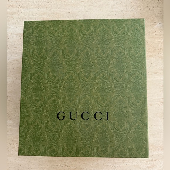 NWB Gucci GG Logo Leather Pet - Dog Black Harness Size L - Picture 16 of 16